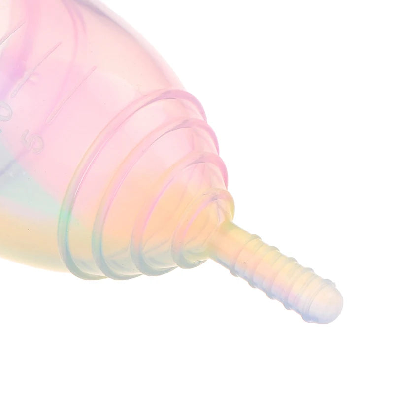 Portable Menstrual Cup Medical Silicone Leak-proof Lady Women Menstrual Period Cup With Storage Case Feminine Hygiene Product