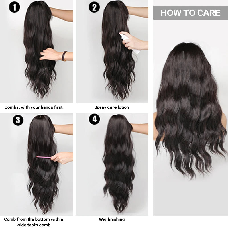 7JHH WIGS Ombre Black Blonde Bob Wig for Women Daily Party Synthetic Straight Short Hair Wig with Fluffy Bangs Pixie Cut Wigs