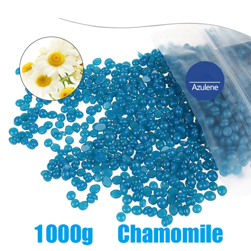 2026 1000g/500g/50g Wax Beans for Hair Removal Fast Painless Body Bikini Wax for Heater Machine Use in Beauty Salons And Home