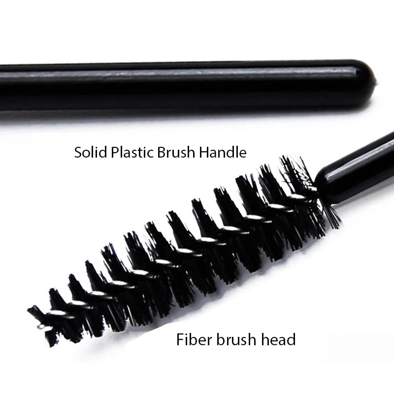 500/1000pcs Eyelash Brush Applicator Lash Mascara Wands Brushes For Eyelash Extension Eyebrow Spoolies Beauty Tools