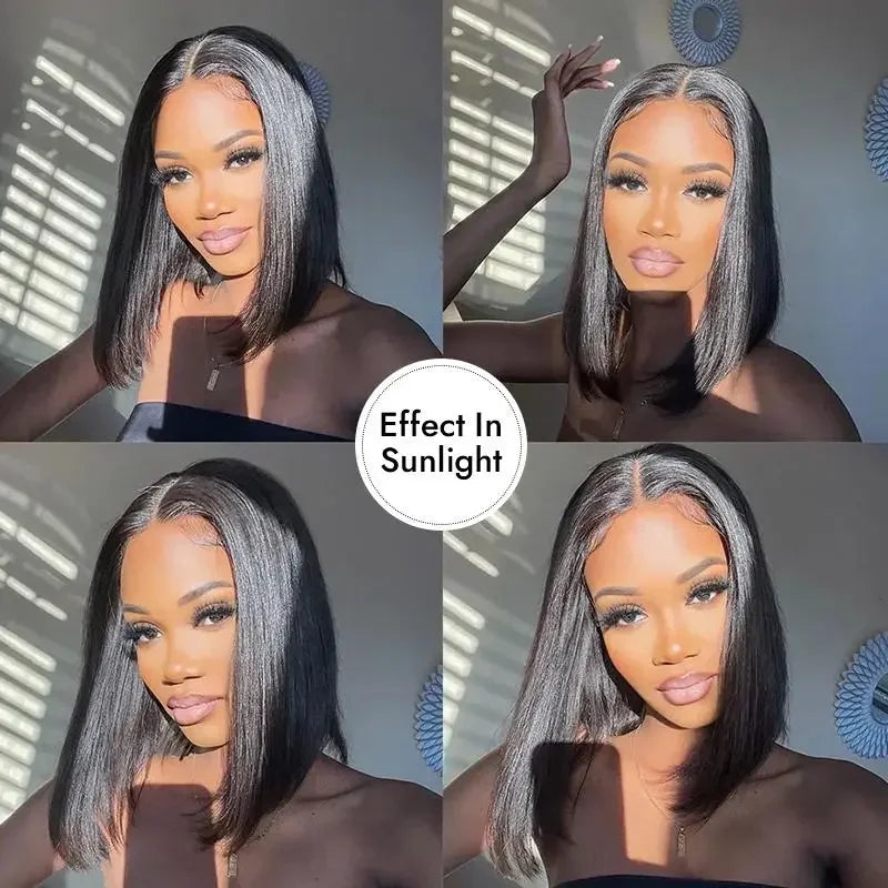 13x6 Hd Lace Frontal Straight Bob Wig Human Hair Glueless 5x5 Glueless Lace Front Wigs 13x4 Bone Straight Short Bob Wig Human Hair For Women