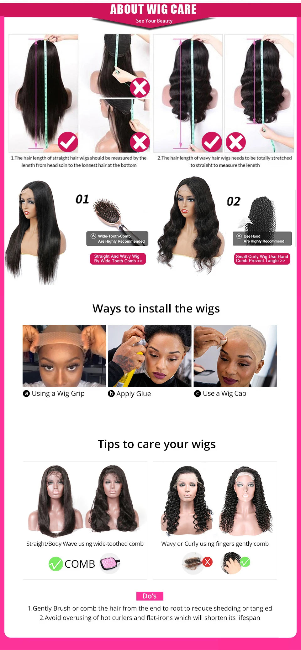 Peruvian 30 Inch Straight Full Machine Made Wig with Bang 180% Natural Human Hair Wig For Women Pre-Plucked Remy Hair Cheap Wig