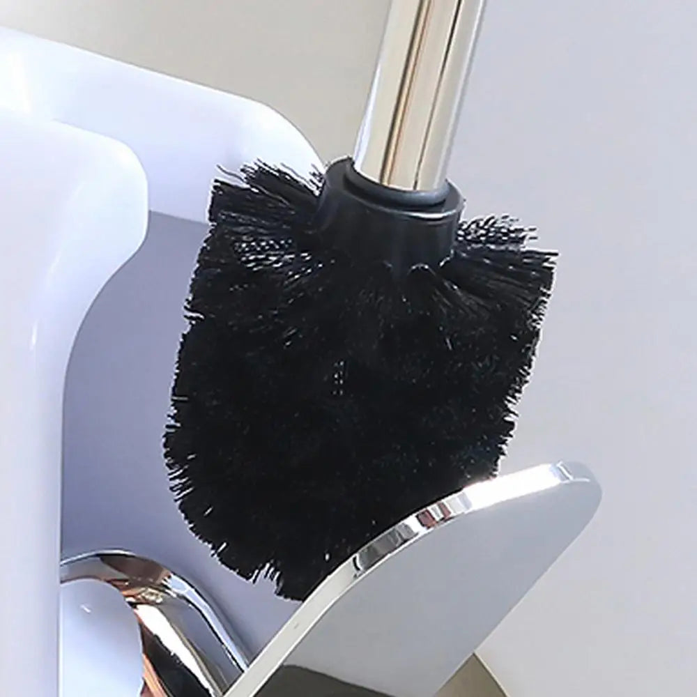 Universal Replacement Toilet Brush Head Holder White Black Clean Spare Tools Toilet Bowl Brush Home Bathroom Supplies