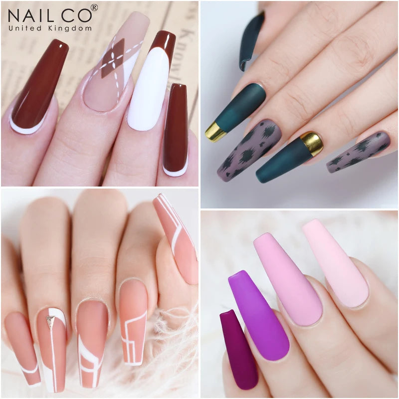 NAILCO 15ml TPO-Free Nail Gel Polish Vernis Semi Permanent Nails Art Manicure Design Hybrid Remover Gel Top Coat Ongle Gel UV