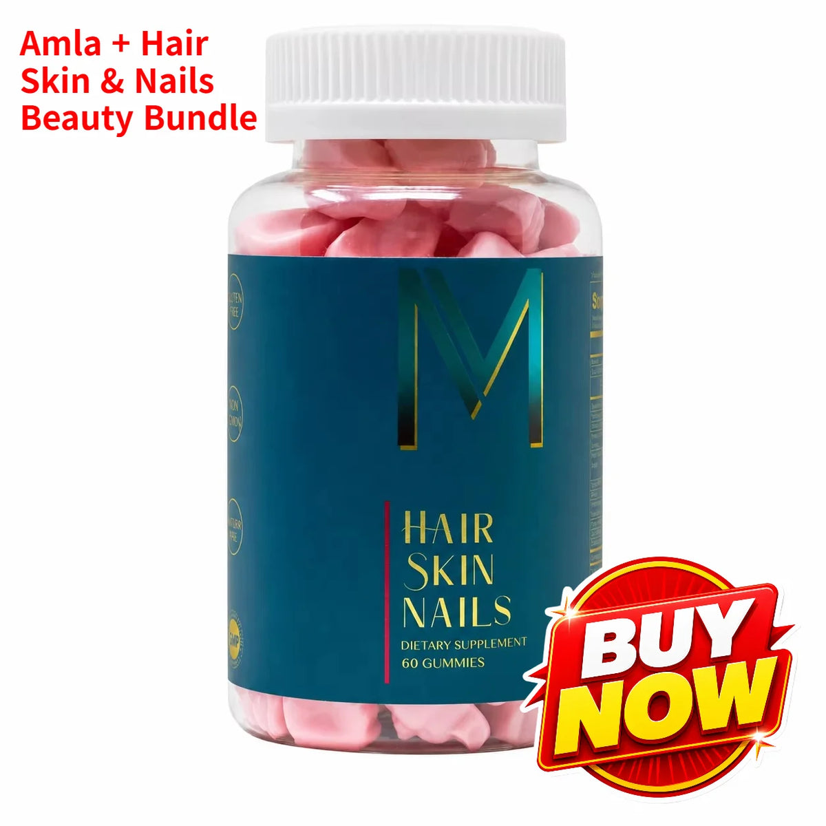 Amla Fruit Extract 1000mg Capsules Superfruit Supplement Energy Support 60 Capsules 30 Servings Vegan Non-GMO Gluten Free