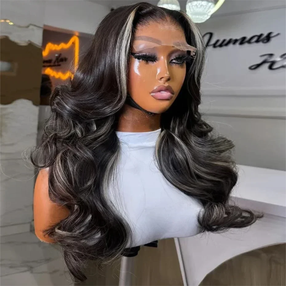 Navy Blue Light Pink Deep Wave Lace Front Wigs Free Part Long Curl Wavy Heat Fiber Synthetic Wig Makeup Cosplay Black Women Use