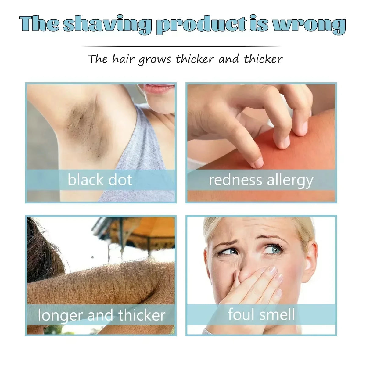 Hair Inhibition Serum Spray Painless Permanent Depilatory Cream Slow Hair Regrowth Full Body Private Parts Silky Skin Care