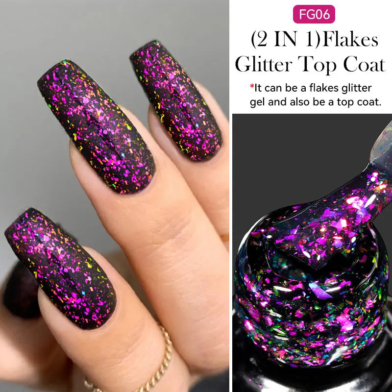 LILYCUTE 7ml Top Coat Function Gel Nail Polish Semi-permanent Soak off Reinforcement Base Gel For Nails Tools Gel Varnish