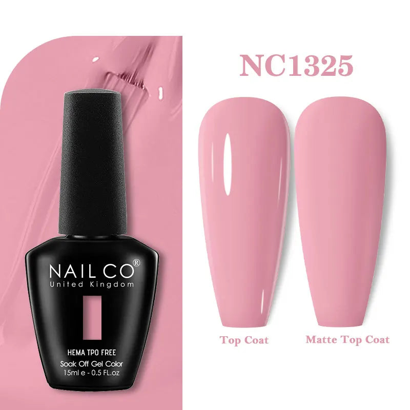 NAILCO 15ml TPO-Free Nail Gel Polish Vernis Semi Permanent Nails Art Manicure Design Hybrid Remover Gel Top Coat Ongle Gel UV