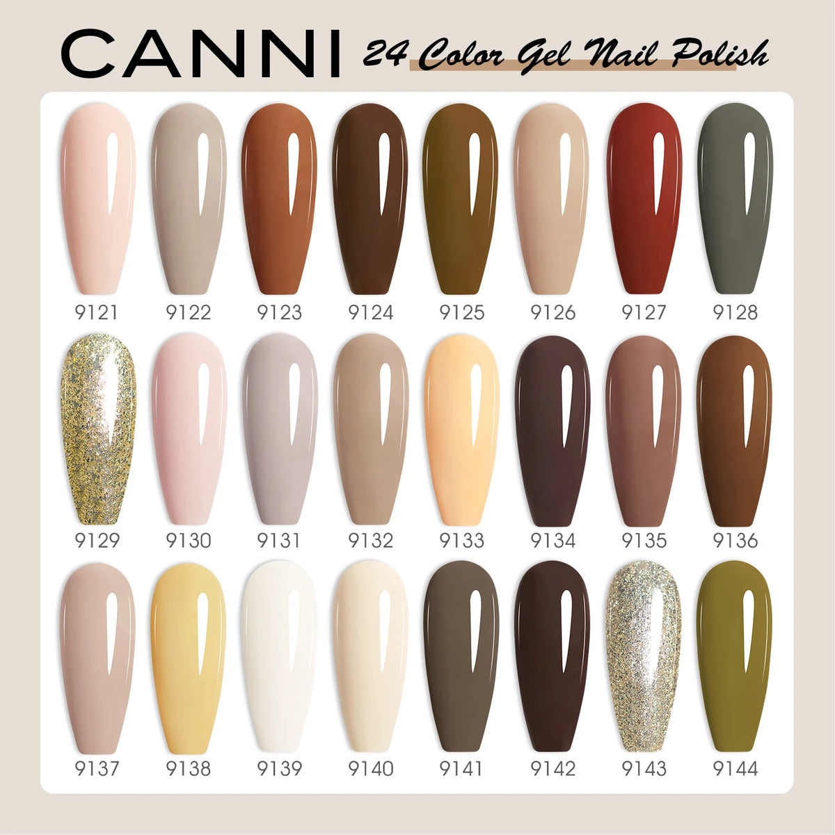 CC5 CANNI Nail Gel Polish HEMA FREE Christmas Red Winter Color Nail Gel Polish New Year Gel Design Soak Off UV LED Varnish 9ml