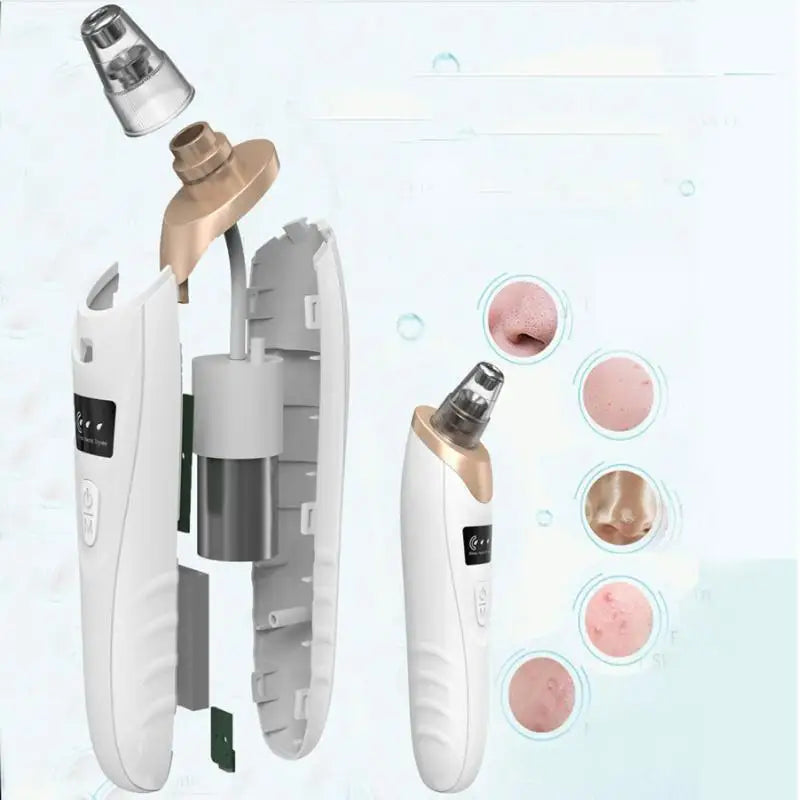 Electric Facial Blackhead Vacuum Remover Deep Pore Cleansing Tool For Skin Care Pore Refining Cleansing Beauty Tool