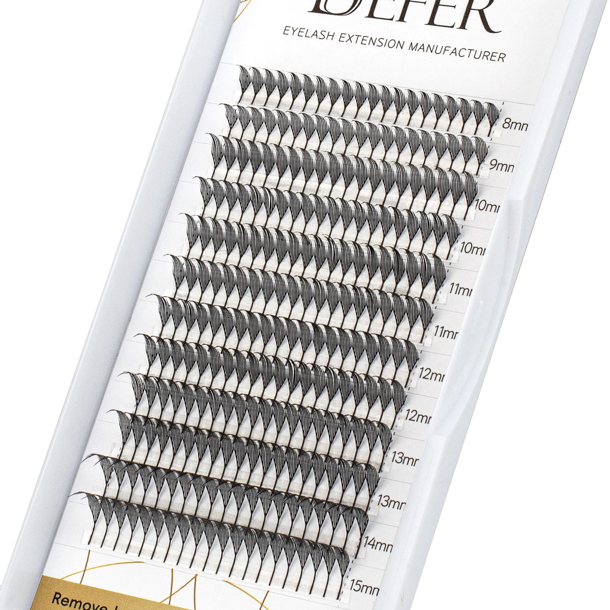 Befer Beauty Anime Lashes 240 Clusters Manga Style Feather Lash Flora Cat Eye Eyelashes 8-15mm C/D Curl Lash Extensions Supplier