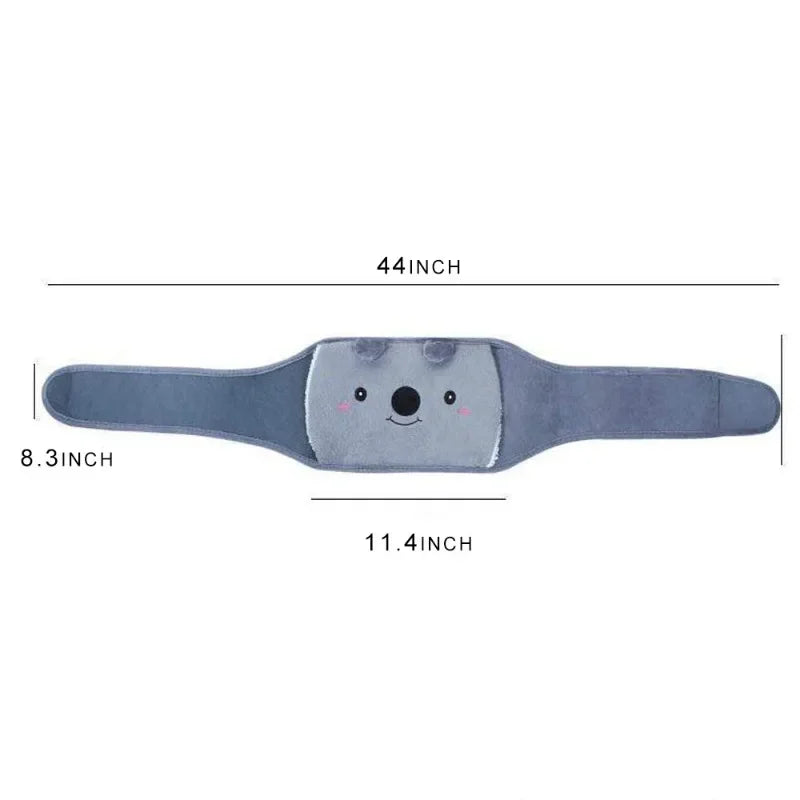 Portable Water Filled Hot Water Bag Belt Winter Hand and Waist Warmer for Women Travel Home Office Cozy Heat Relief