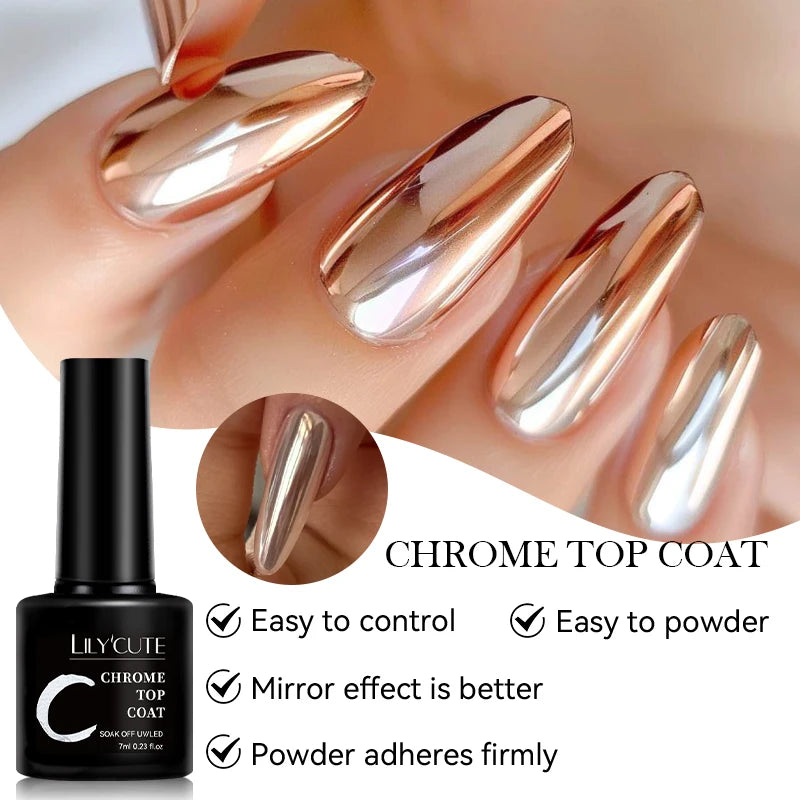 LILYCUTE 7ml Top Coat Function Gel Nail Polish Semi-permanent Soak off Reinforcement Base Gel For Nails Tools Gel Varnish