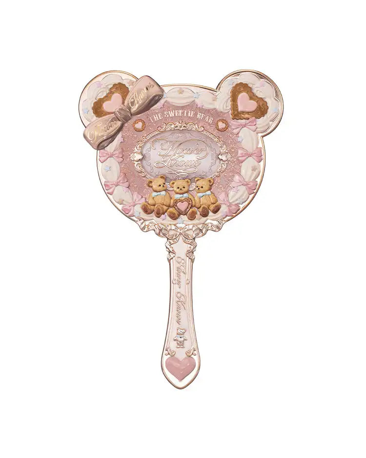 Flower Knows Snow Ballet Hand Mirror Fairytale Portable Makeup Mirror,Cute Collectible Cosmetic Mirror for Purse & Travel