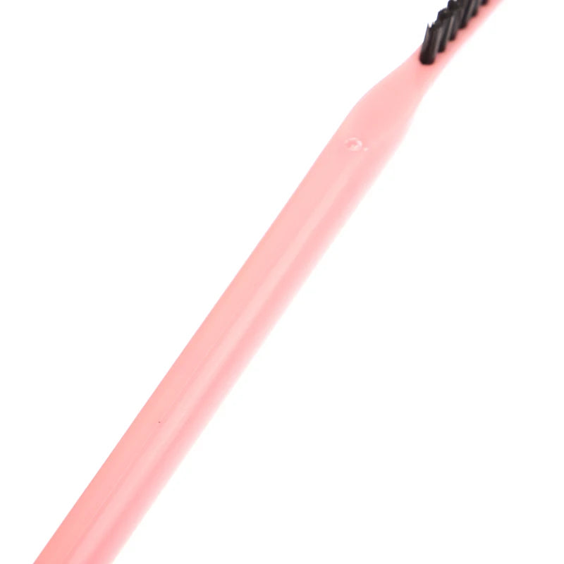 Double Headed Eyebrow Brush Eyelash Comb Reusable Salon Makeup Tool For Brow Grooming Eyelash Shaping