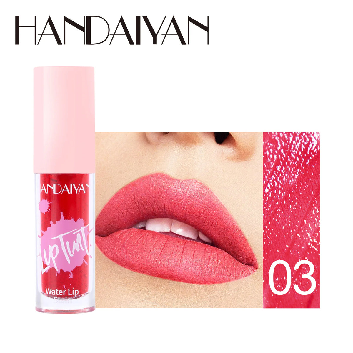 Glossy Multi Use Lip Stain 6 Colors Long Lasting Cheek Tint Moisturizing Blush Makeup Cosmetic Lip Gloss Dye