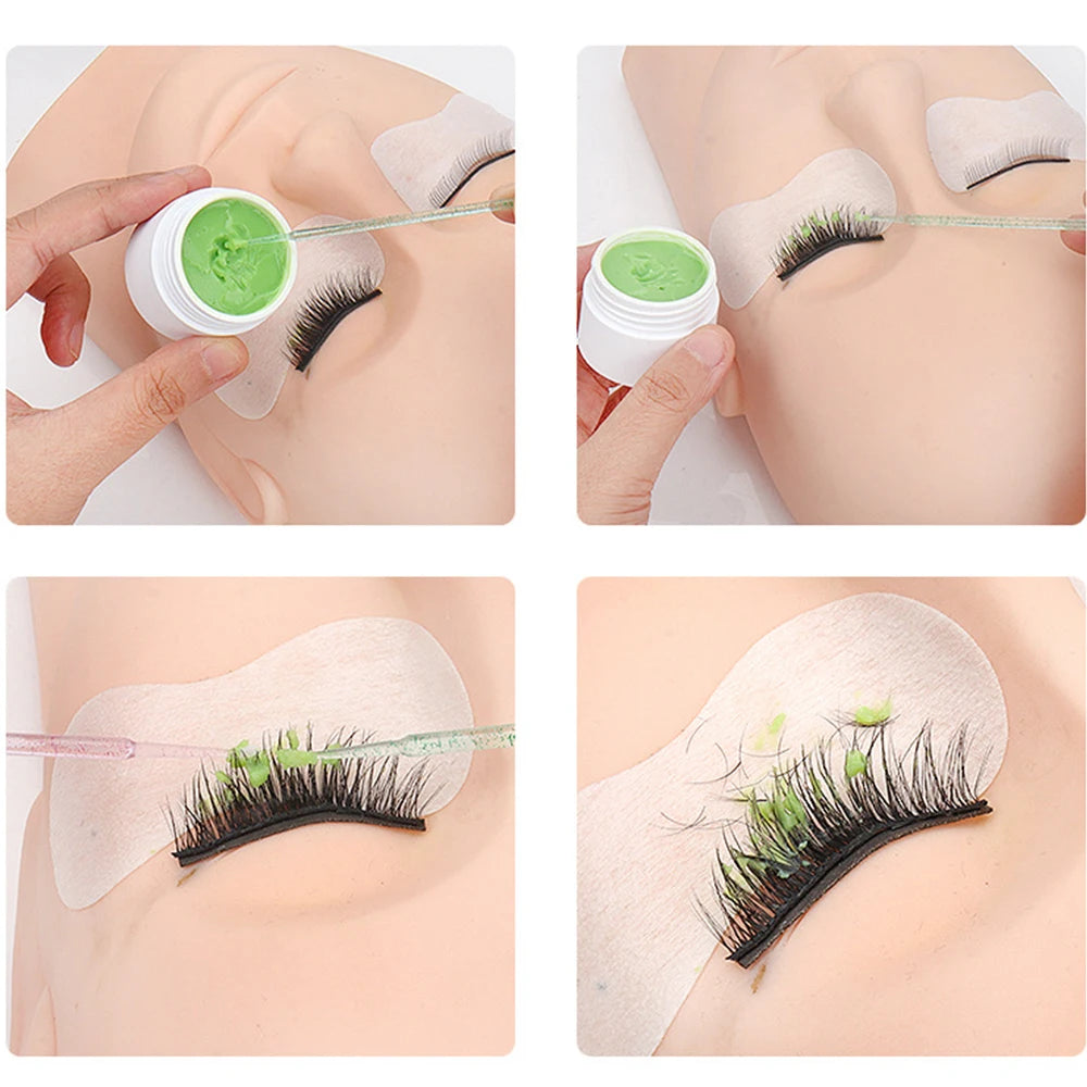 300/500PCS MicroBrush Eyelash Cleaning Brush Lash Extension Applicator For Eyelashes Removing Swab Micro Makeup Brush