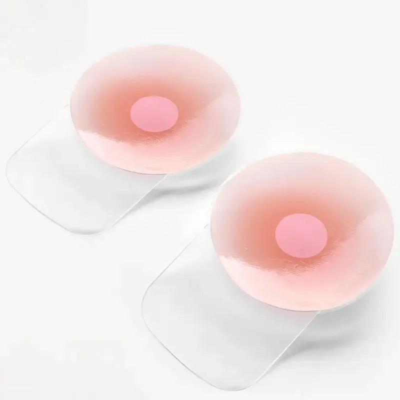 2/4PCS  Silicone Lift Up Bra Sticker Adhesive Invisible Bras Chest Patch for Women Reusable Chest Breast Petals Pads