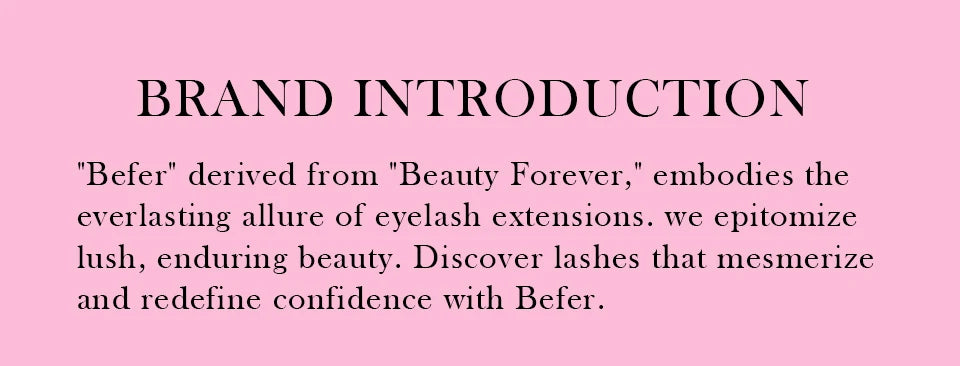 Befer Cilios YY/3D/4D/5D/6D W Shaped Fake Eyelashes Extension Technologic Fiber High Quality Soft Natural Professional