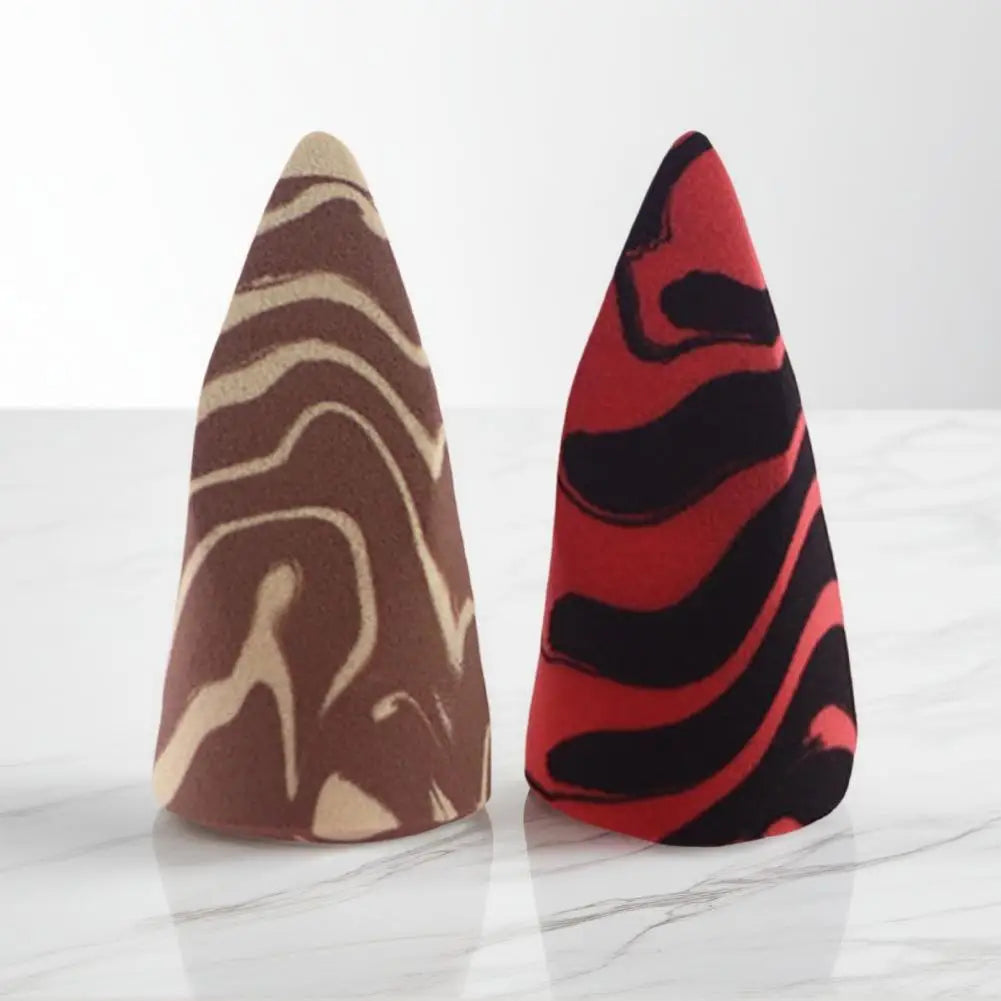 Non-latex Makeup Sponge Multi-shaped Special-shaped Cosmetic Sponge with Conical Cut Oblique Cut Water Drop Makeup Tool