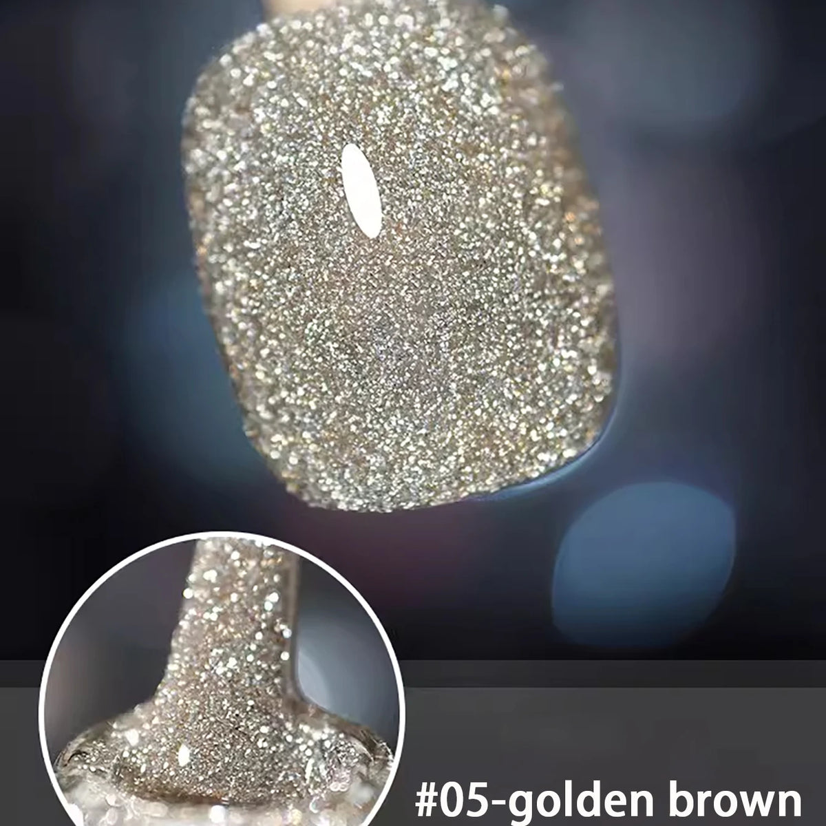 1-12pcs SHAKA Spring Broken Diamond Glue Brown Pink Red Gel Nail Polish 2026 New Atmosphere Essential For Christmas Nail Gel
