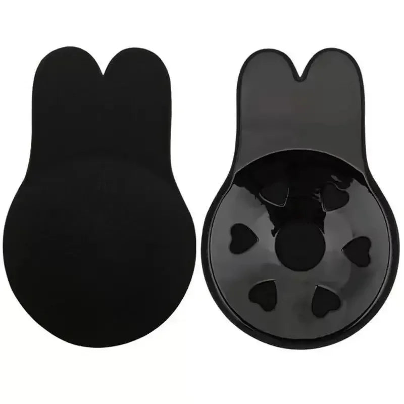 Women Breast Lifting Stickers Push Up Bras Silicone Invisible Chest Strapless Breast Rabbit Lift Up Tape Nipple Cover Bra Pads