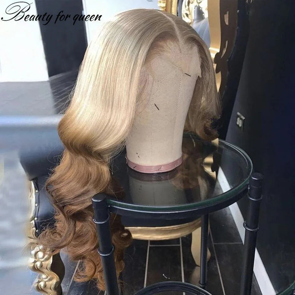 Water Wave Human Hair Wig Breathable Wig Cap Beauty 180% Density Color Premium Silky Human Hair Wig For Women Daily Wear 2026