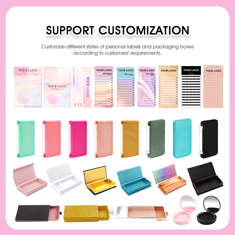 Hot Selling Masscaku YY Shape Eyelash Extensions Premade Volume Fans Natural Soft Lashes W Style Comfortable False Eyelashes