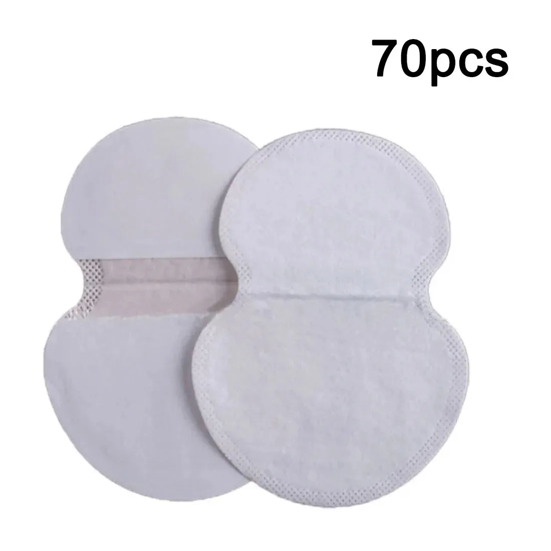 10/20/30/50/70 PCS Disposable Sweat-absorbing Patch Summer Deodorants Cotton Pads Underarm Armpit Sweat Pads Dress Disposable