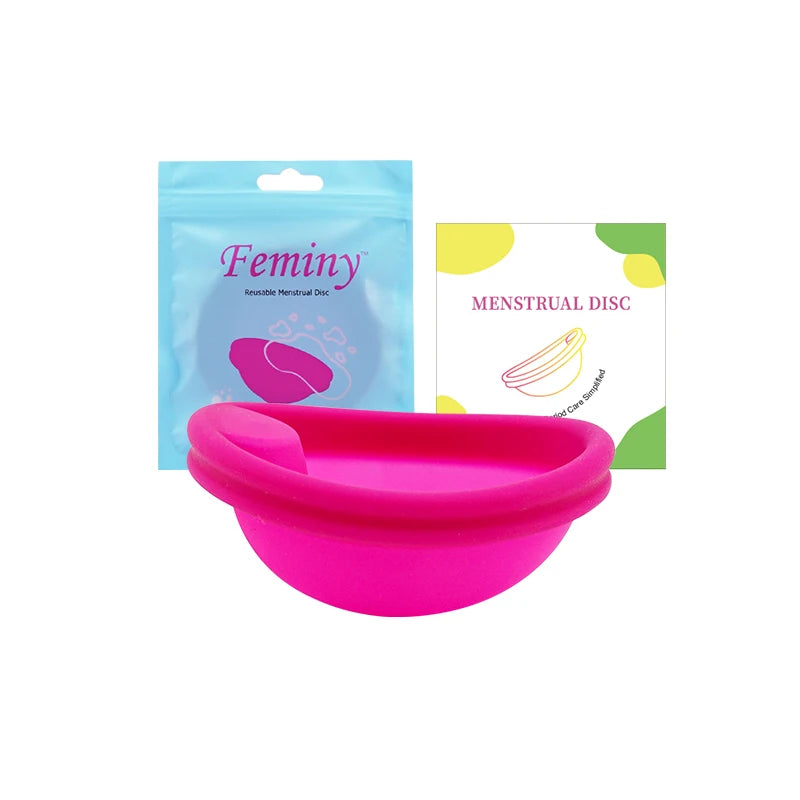 10pcs Flat Menstrual Cups Medical Silicone Period Disk Menstruation Collector Menstrual Disc Reusable Disco Femenino