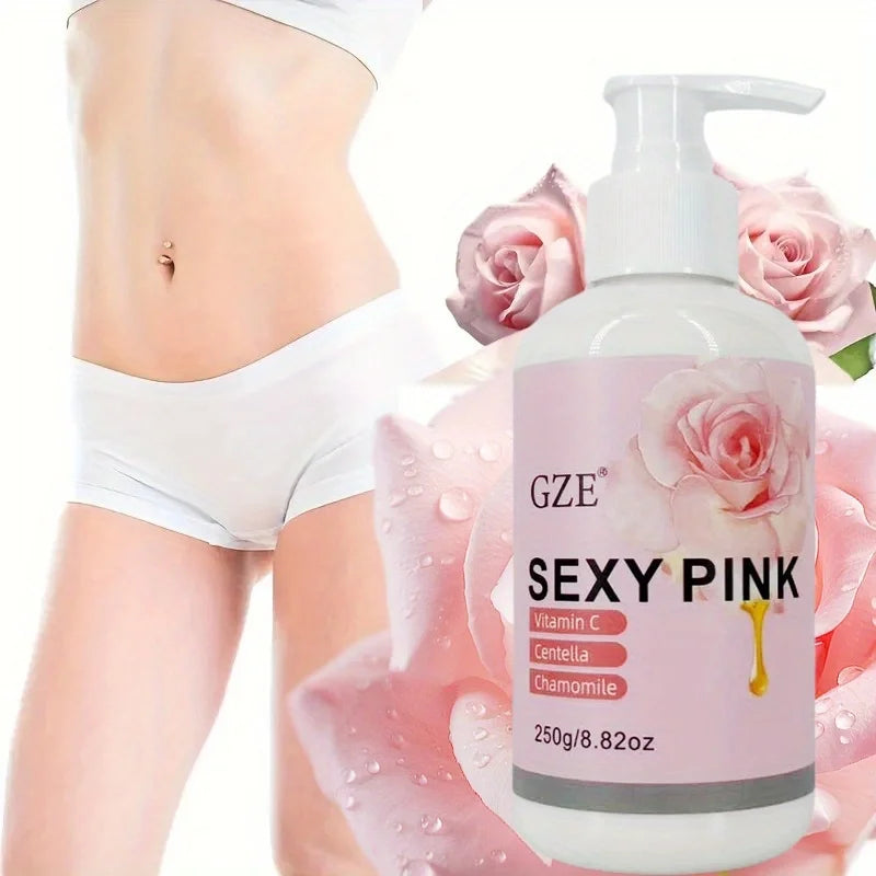 GZE Pink Private Area Moisturizer, Moisturizes And Tights, Gentle And Suitable for Sensitive Skin, Fresh Aroma, Fast Absorption