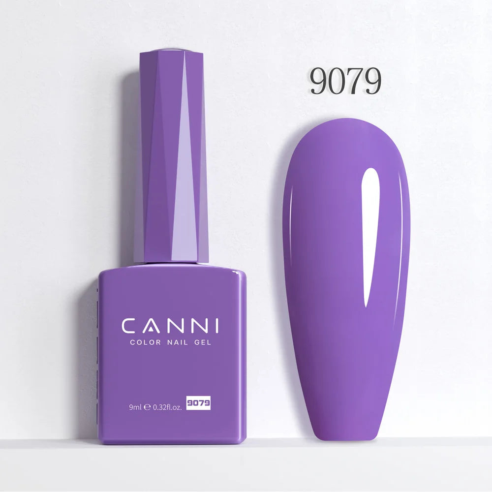CANNI Hema Free Nail Gel Polish Christmas Red Color Collection Semi Permanent Nail Dehydrator Primer 9ml French Gorgeous Color