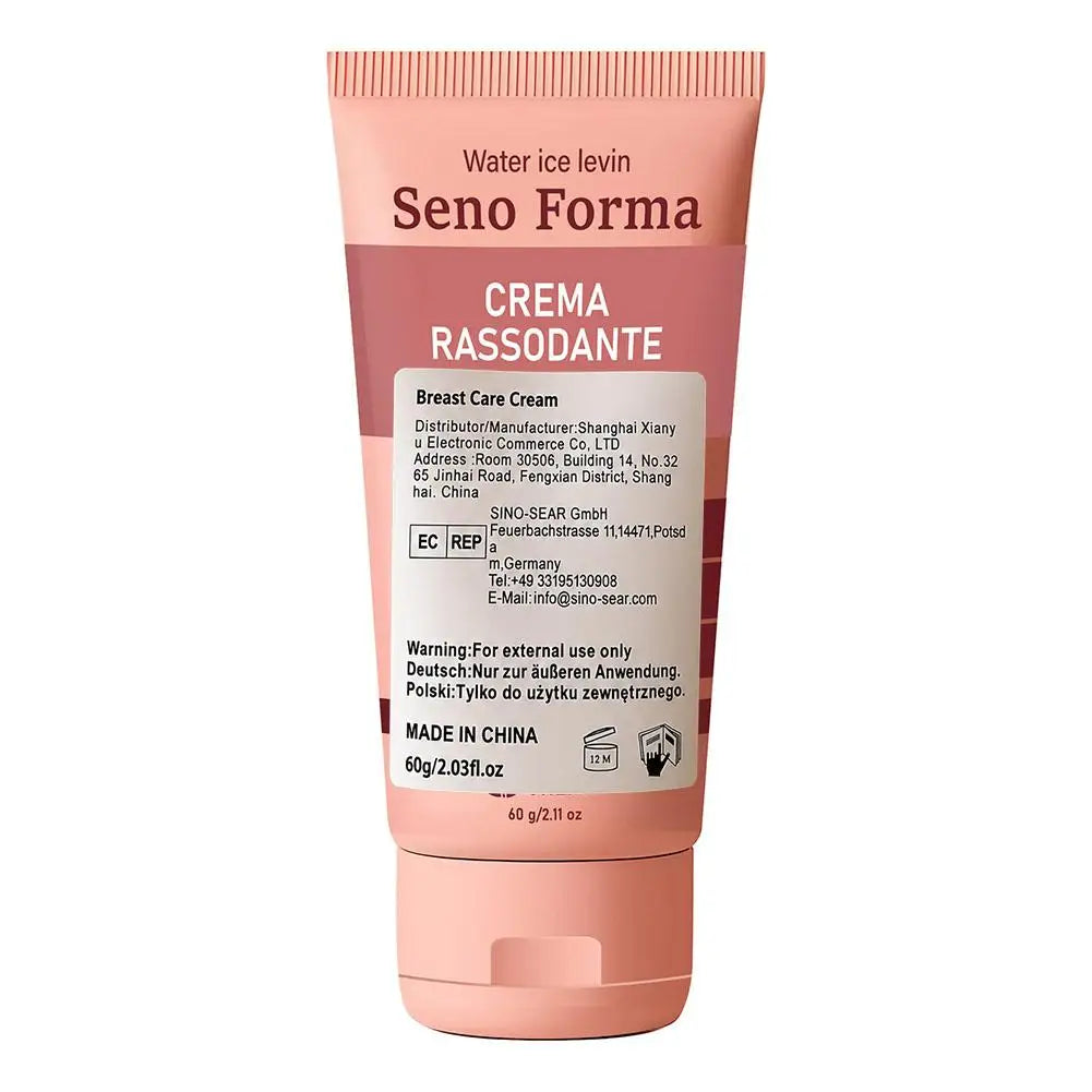 Breast Firming Cream Vitamin E Light Texture, Nourishes/Moisturizes, Collagen/Shea Butter, Boosts Elastic & Smooth Chest Skin