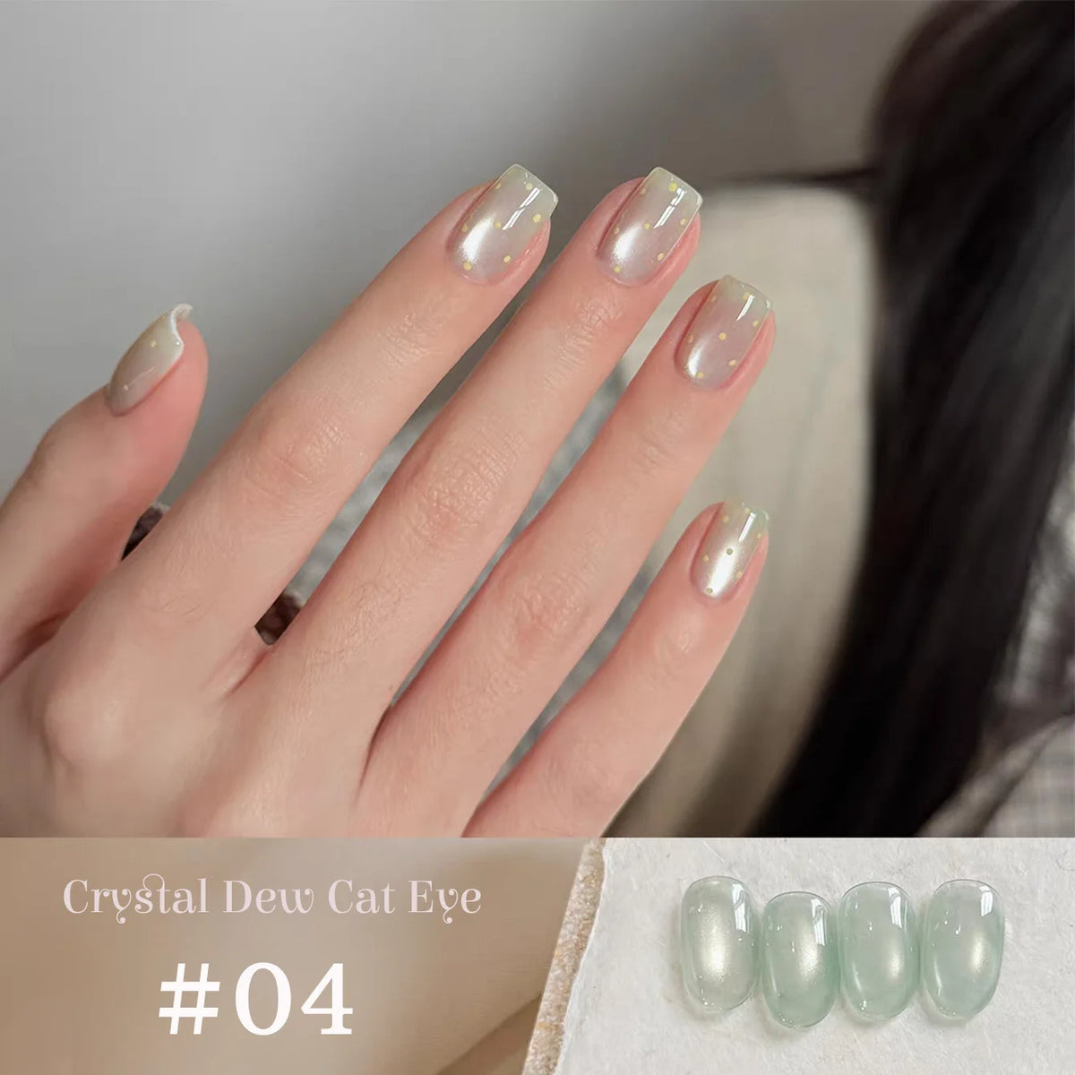 WS 10ml Light Flow Cat Magnetic Gel Nail Polish for Whitening in Autumn And Winter Semi Permanent Gel Manicure DIY Nail Art