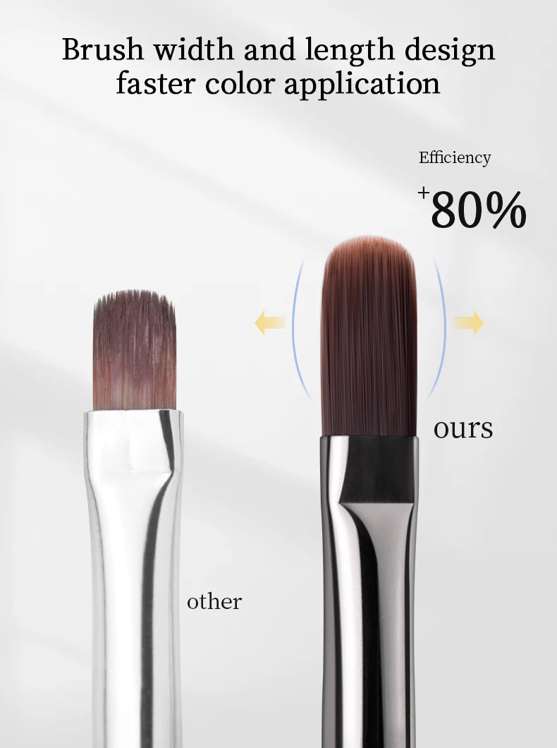 RSNAIL 1/2pcs Dual-ended Nail Design Brushes Phototherapy UV Builder Gel Nail Brush Silicone Carving Pen for DIY Manicure Tool