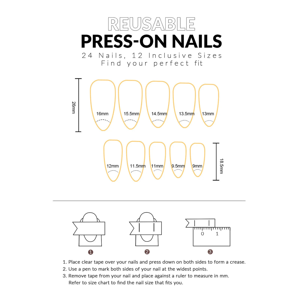 24Pcs Halloween Almond Fake Nails Red Blood Designs Press On Nails Simple DIY Manicure Full Cover False Nail for Halloween Party