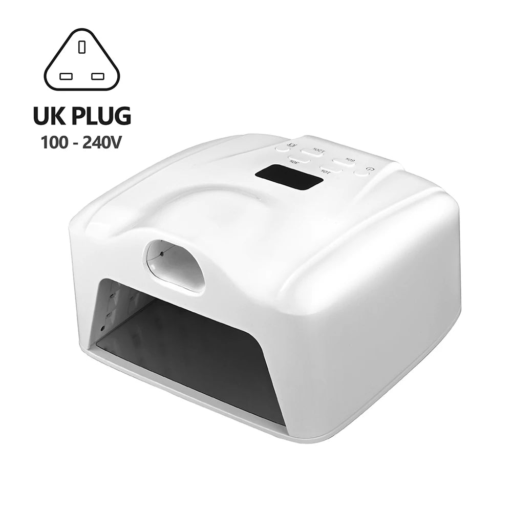 Dual Use Nail Lamp Cordless Manicure Dryer Wireless UV Light 78LEDs Fast Nail Gel Curing Smart Auto Sensor With Single Thumb Nai