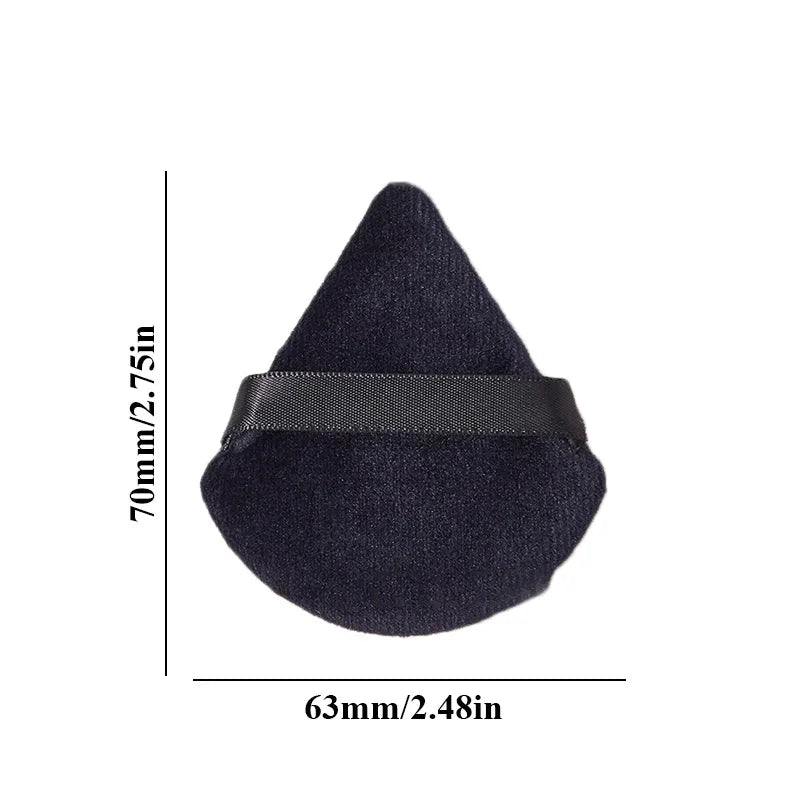 Colorful Triangle Makeup Puff Cosmetic Powder Pufff Makeup Sponge Puff Dry Use Women Smooth Beauty Washable Face Makeup Tool New