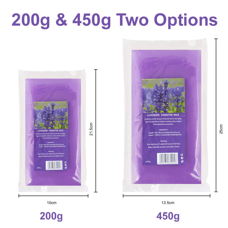 200g/450g Paraffin Wax Hand and Foot Care Beauty Wax For Wax Heater Machine SPA Moisturizing Hand Soft Wax For Bikini Body