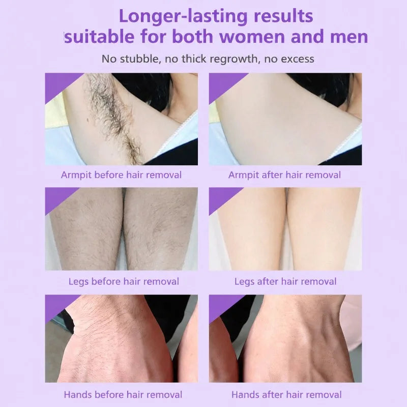 Honey Depilatory Wax Strips Double-sided Non-woven Fabric Wax Paper Full Body Hair Remover for Leg Armpit Bikini Arm Gentle