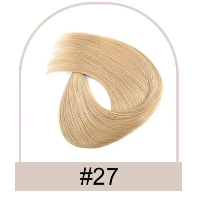 Women Toppers Silk Base Human Hair Wigs Straight Clip in Remy Human Hair Extensions Silk Top Woman Toupee 100% Real Hairpiece