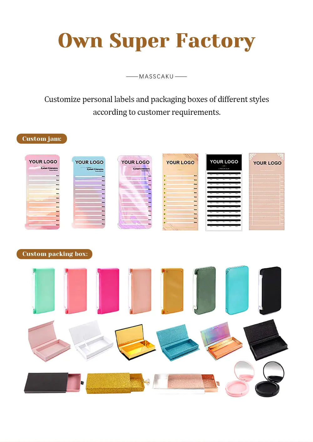 MASSCAKU Lash Pickup Tweezers Fiber Tip Beauty Salon Supplies High Accuracy Tool for Premade Fan Application