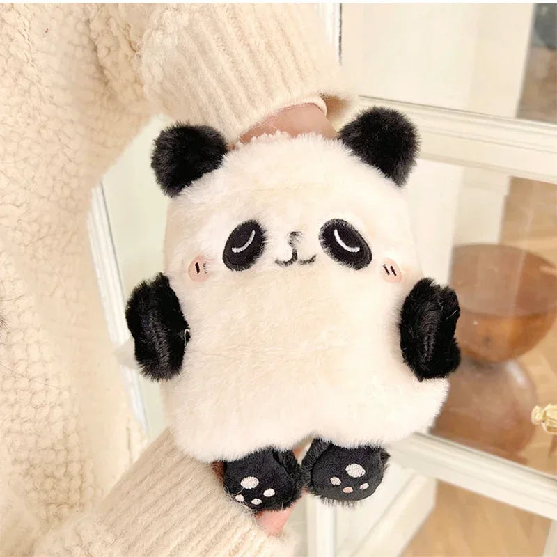 Kawaii Hot Water Bags Cute Plush Rubber Hand and Foot Belly Warmer Explosion-proof Hot Water Bottles for Women Period Pain