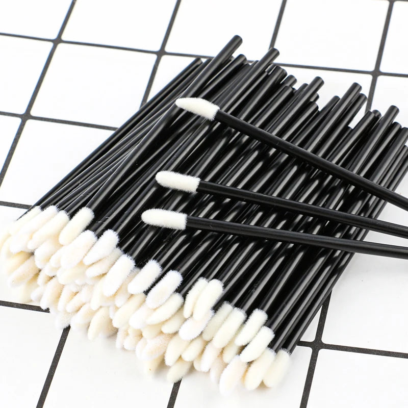 5/100 Pcs MicroBrush Eyelashes Extension Individual Lash Removing Swab Micro Brush For Eyelash Makeup Tools