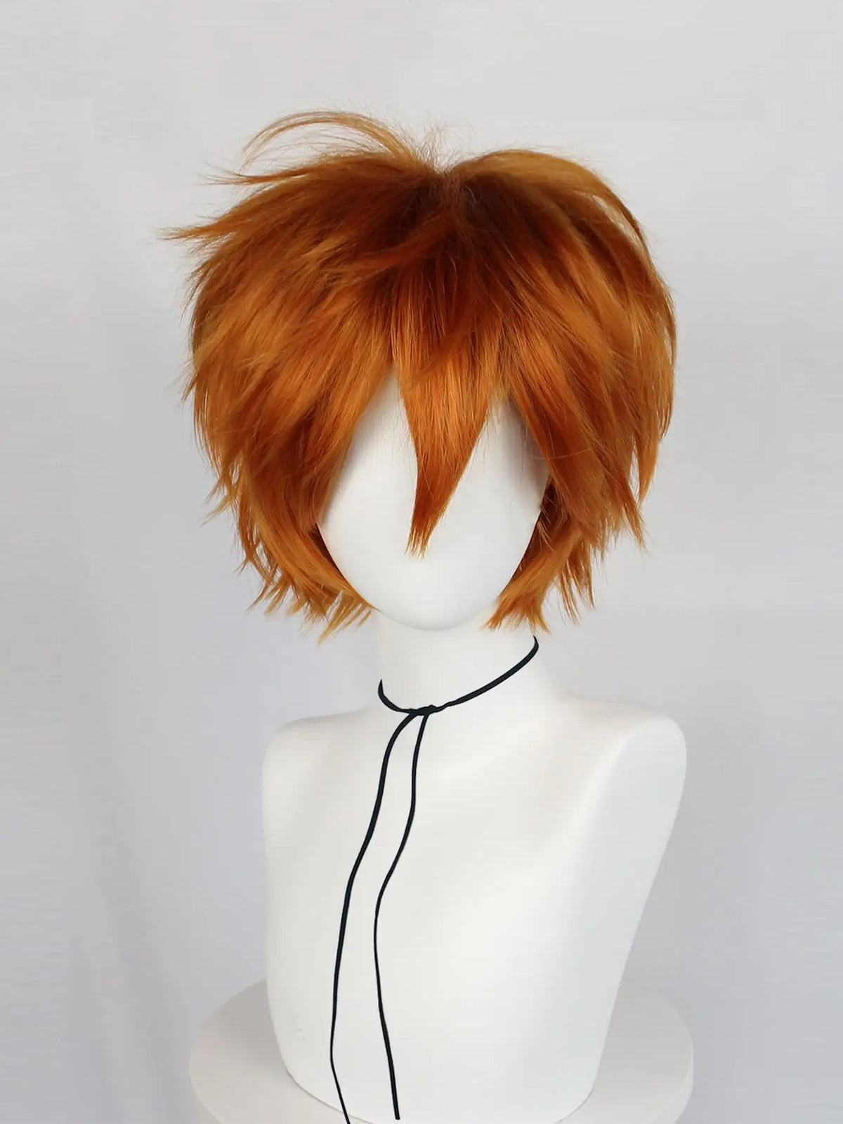 Short Straight Cosplay Synthetic Wig With Bangs