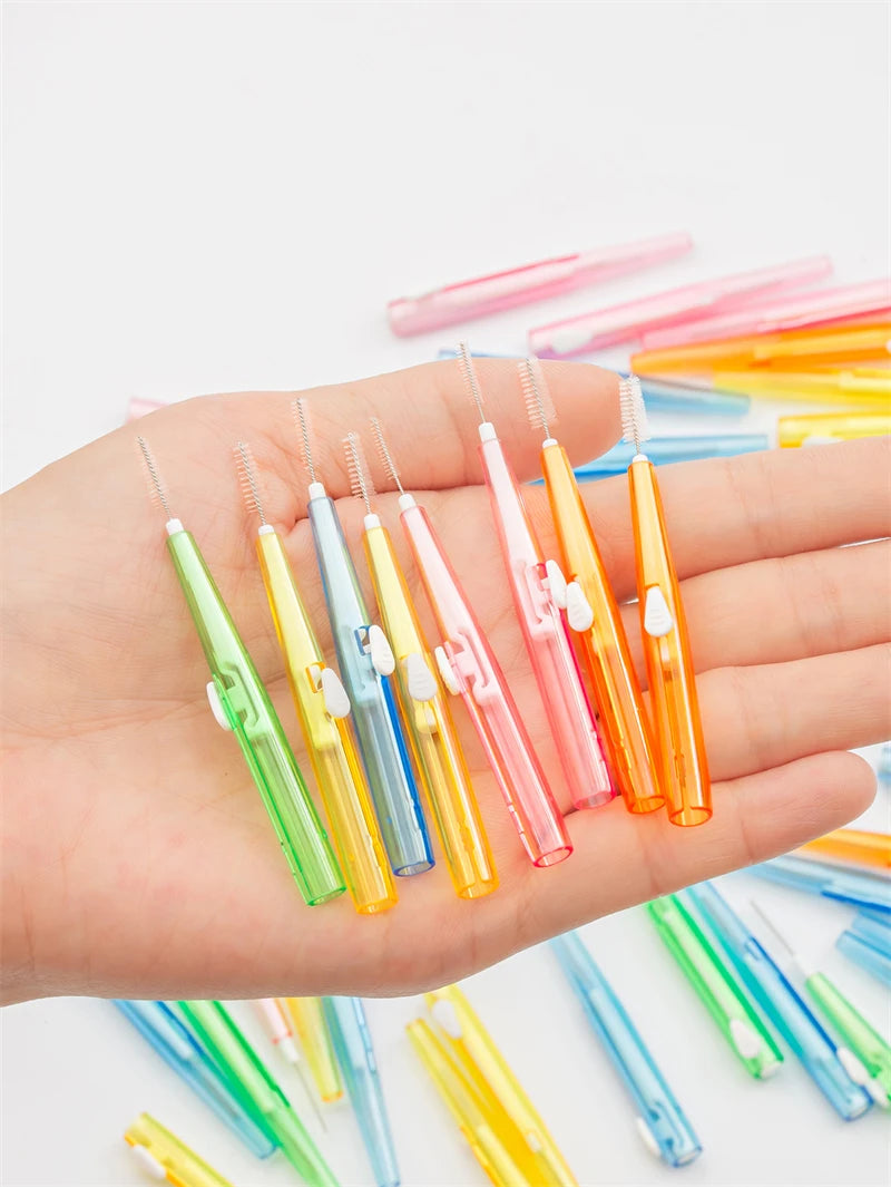 50/10pcs Mini Eyebrow Brush Brow Perm Brush Disposable Lashes Extension Lifting Bendable Mini Eyelash Brush Applicators Tool