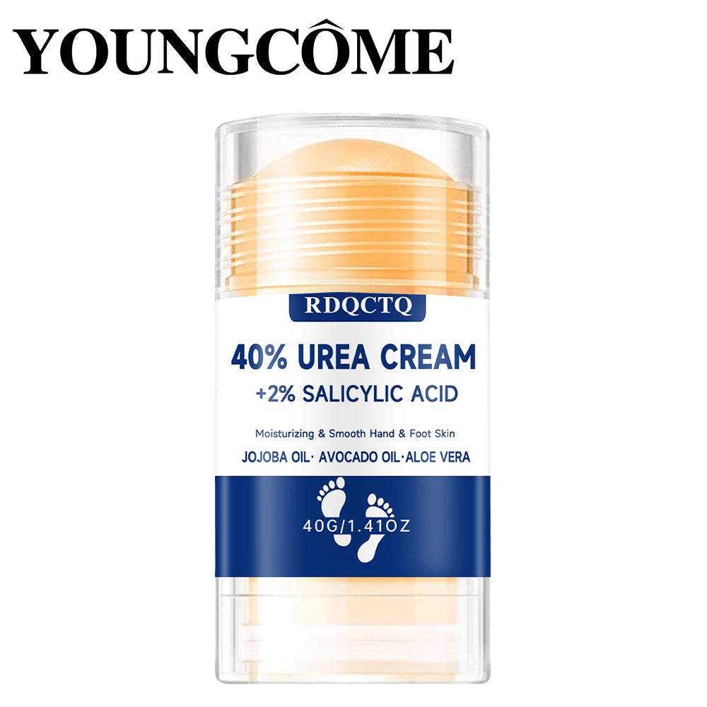 40% Urea 2% Salicylic Acid Foot Cream - Intensive Moisturizing Cracked Heels Dry Skin Callus Remover Softening Repair Hand Cream