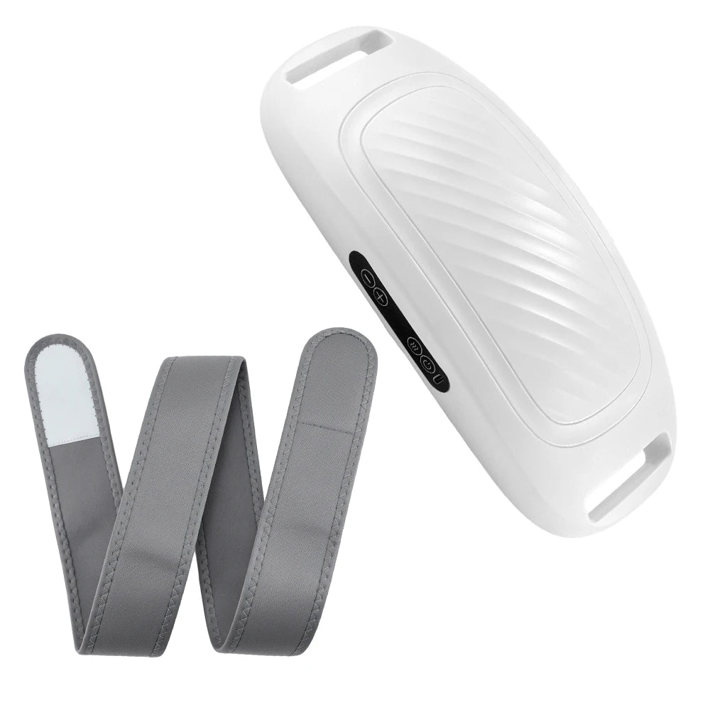 Electric Belly Massager 9 Modes 3 Heat Settings Rechargeable Abdominal Massager Cordless for Home Relax