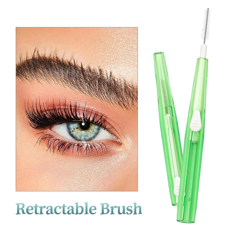 50/10pcs Mini Eyebrow Brush Brow Perm Brush Disposable Lashes Extension Lifting Bendable Mini Eyelash Brush Applicators Tool